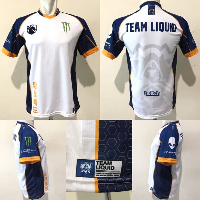 Jersey Team Liquid white - Free Nickname