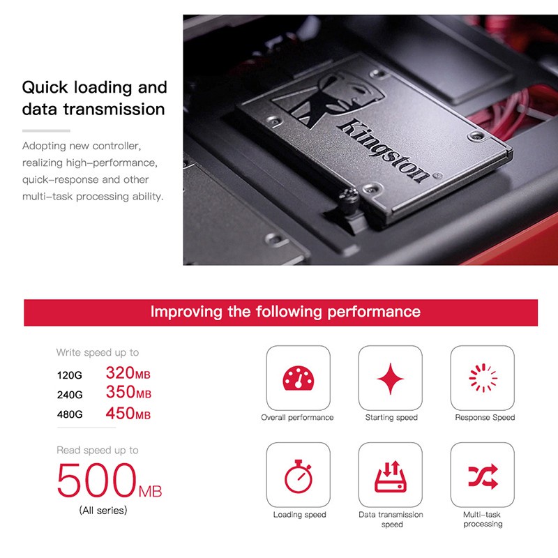 Kingston A400 SSD 240GB 2.5&quot; SATA3