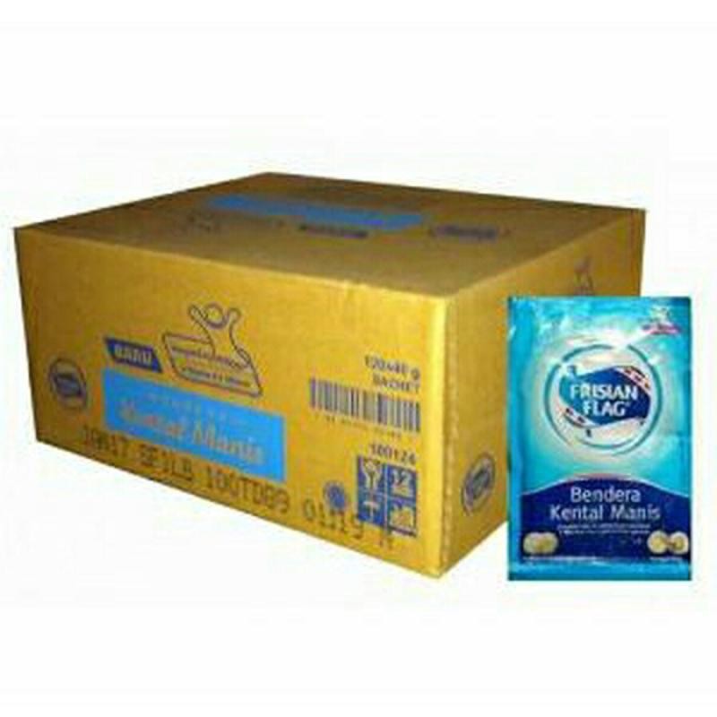 

Frisian Flag Susu Kental Manis [40 g/ 120 sachet/ Dus]