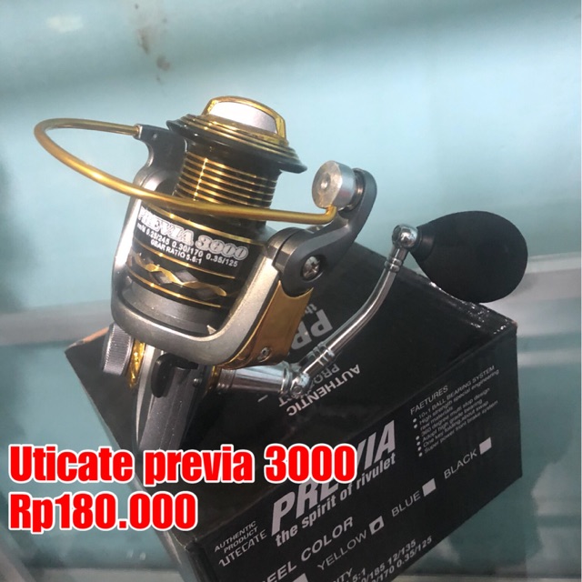 Reel pancing previa 3000