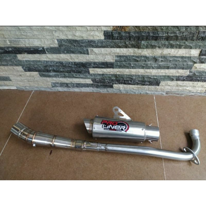 KNALPOT PRO LINER ASTREA KNALPOT BEBEK KOLONG ASTREA GRAND PRIMA LEGENDA