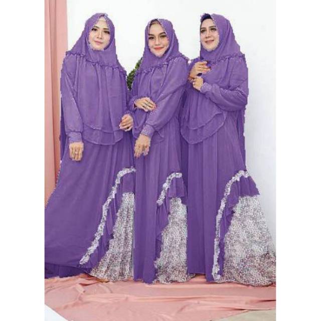 FASHION MUSLIM PAKAIAN WANITA GAMIS  ATHAYA SYARI TERMURAH TERLARIS