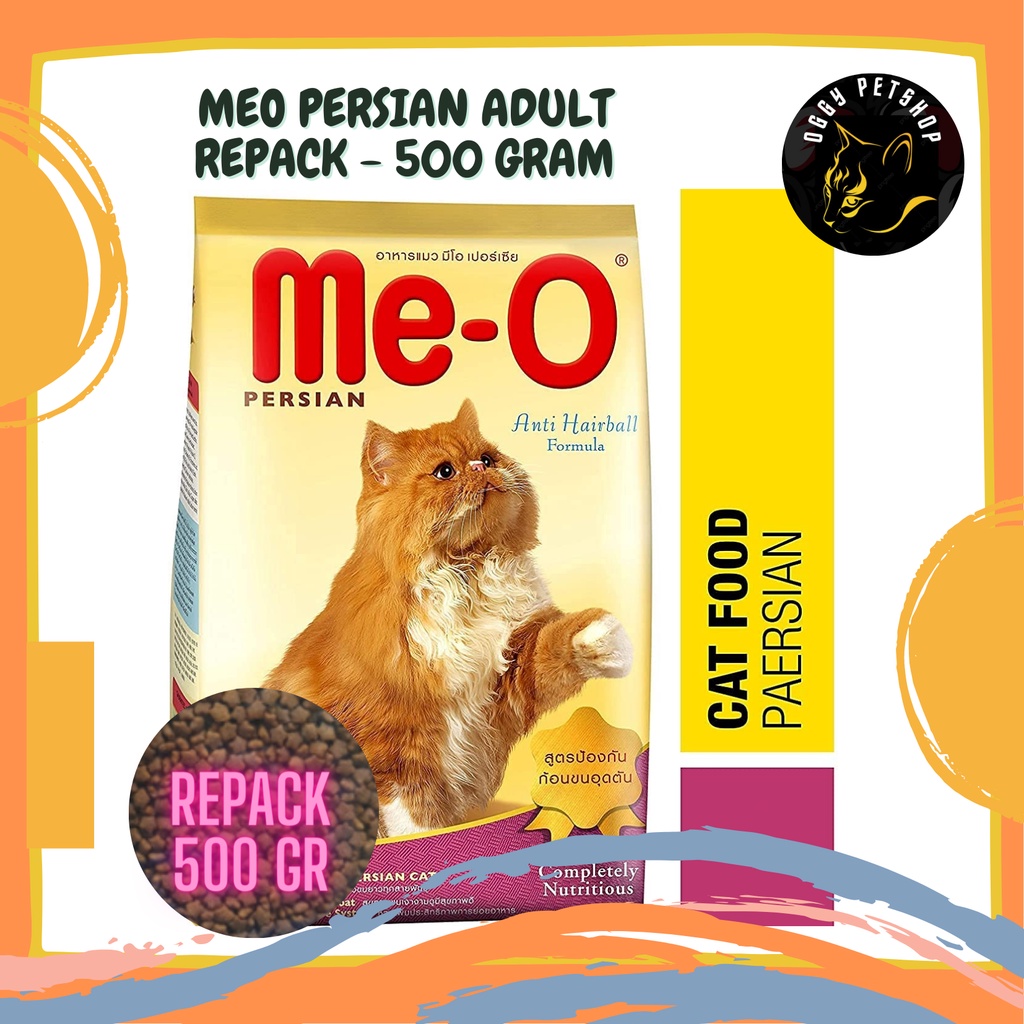 ME-O PERSIAN ADULT Makanan Kucing Persia MEO Kemasan 500 Gr