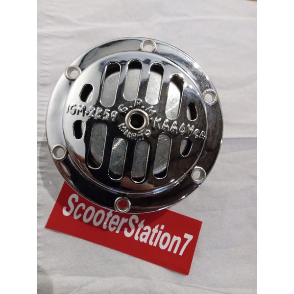 klakson vespa 60an gpm milano chrome import