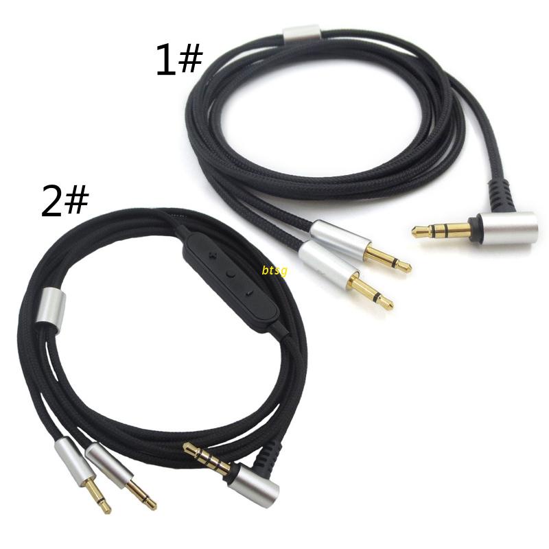 Btsg 2020 Kabel Earphone Pengganti 3.5mm Ke 2.5mm Untuk Sennheiser-H202 Hd212