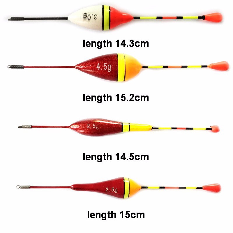 Set Pelampung Pancing 10 Warna Untuk Memancing