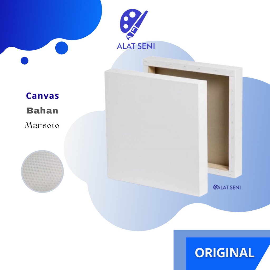 

KANVAS 20X20 / Kanvas Lukis 20X20 cm / Canvas Board siap pakai / Kanvas Premium 10x10 25x25 30x30