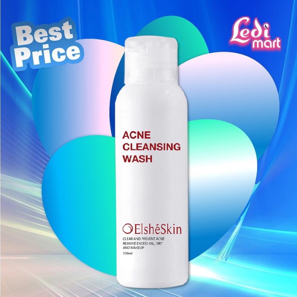 ORIGINAL ElsheSkin Acne Cleansing Wash 100ml / Elshe Skin / LEDI MART