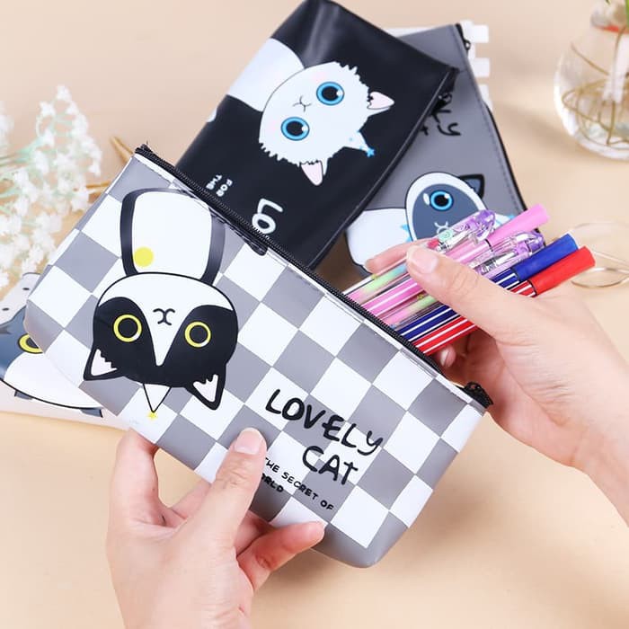 

MNB176 Tempat Pensil dan Alat Tulis Motif Lovely cat