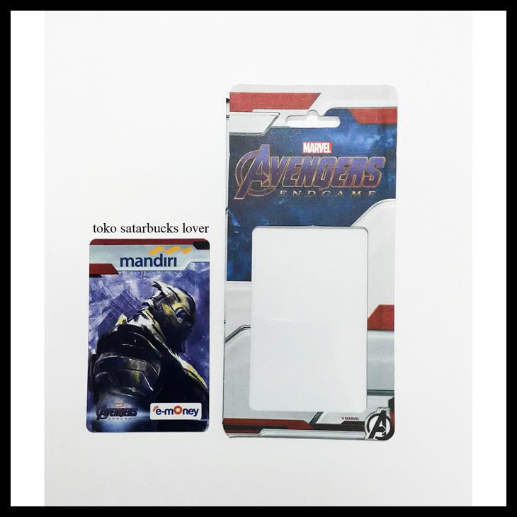 Ready...Ready...Ready... Kartu Emoney Etoll Mandiri Saldo 0 Avengers Endgame - Thanos
