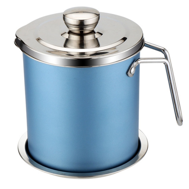 Pot Wadah Penyimpanan Minyak Cuka Bahan Stainless Steel 1.3L