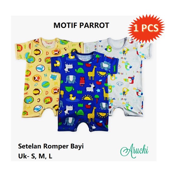 1PCS ARUCHI ROMPER BABY BAJU ROMPER BAYI UKURAN SML-BELLASHOP