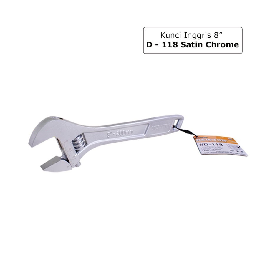 NEWTON KUNCI INGGRIS D118 8''
