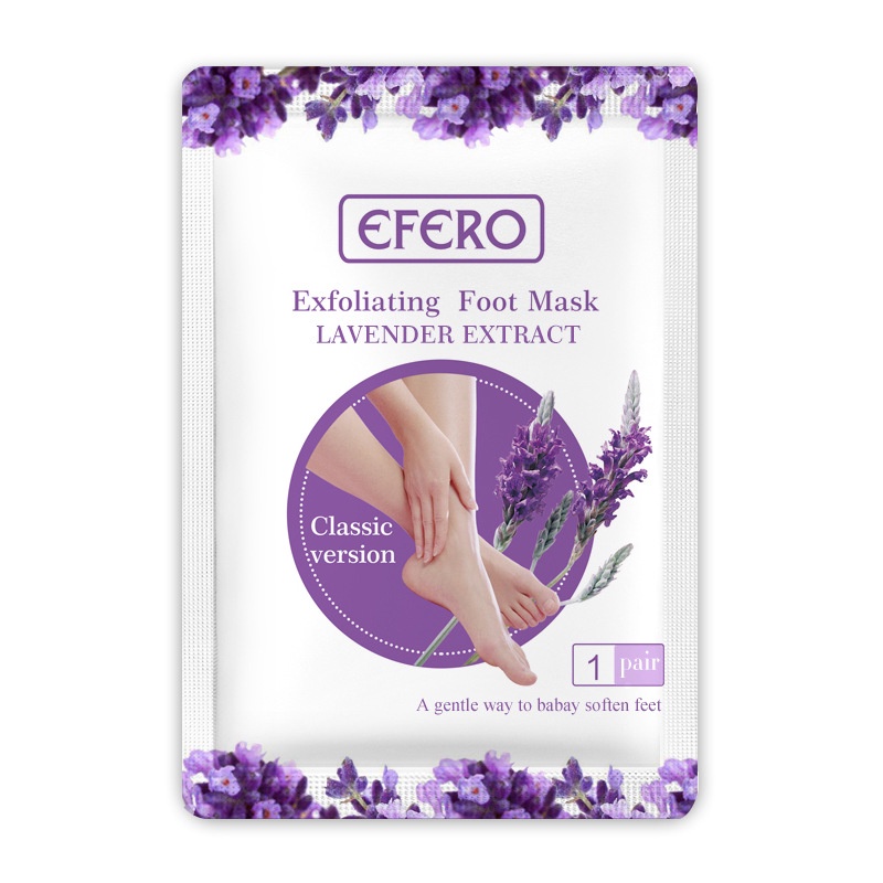 Efero Foot Mask Masker Kaki Foot Peeling Exfoliating Foot Mask