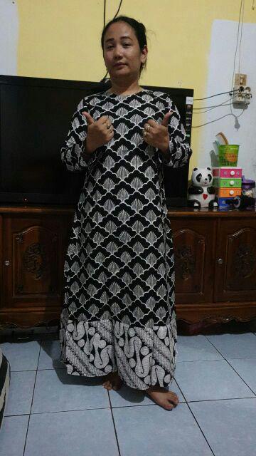 Gamis Batik Manggar, Padi,sekar,cantik,kubis,kipas,daun,kupu,nadine,gendis