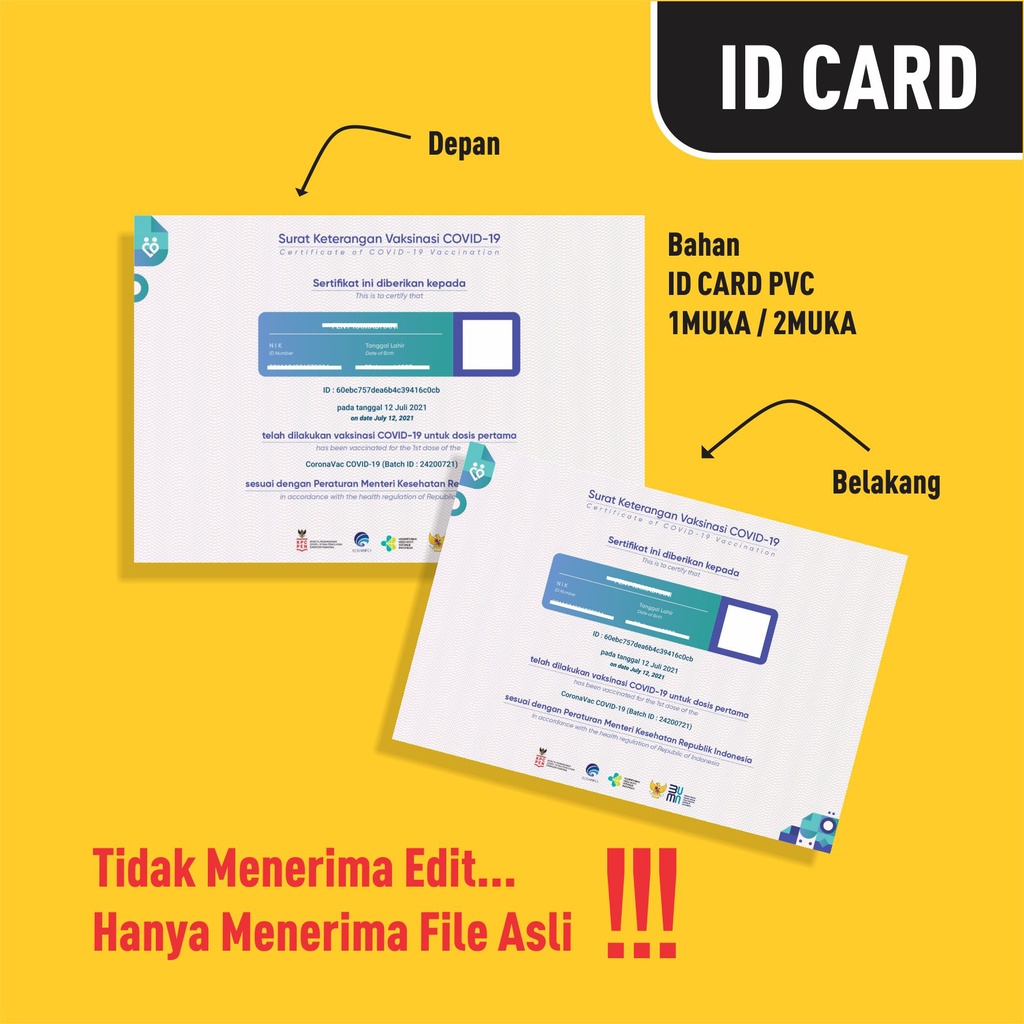

IDCARD PVC