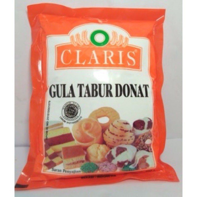 

CLARIS GULA DONAT TABUR 250GR (OREN)