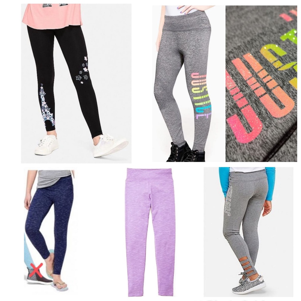 Legging Anak Cewek Justice Legging Anak Perempuan Branded Celana Panjang Anak Cewe Motif