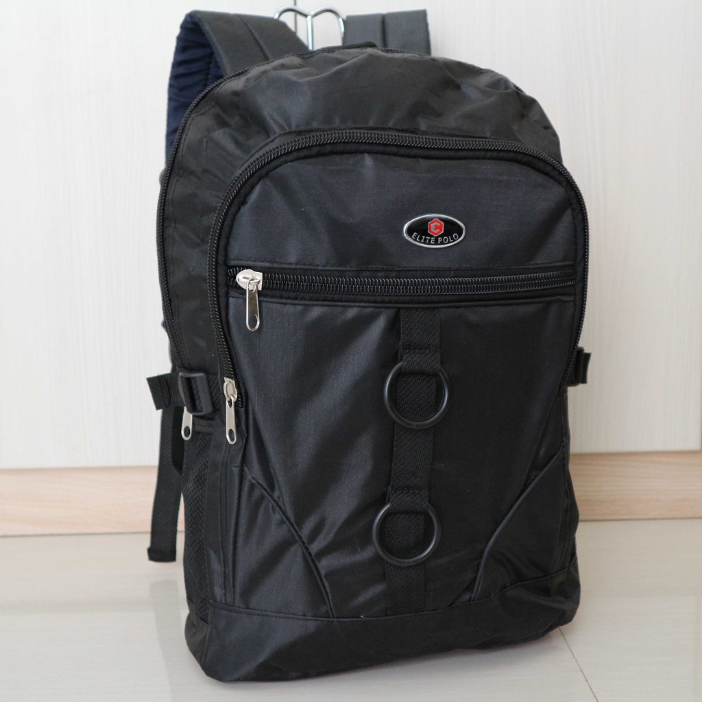 Jual Tas Ransel Laptop Elite Polo Original Tas Gendong Tas Sekolah SD SMP SMA Anak Dewasa Backpack