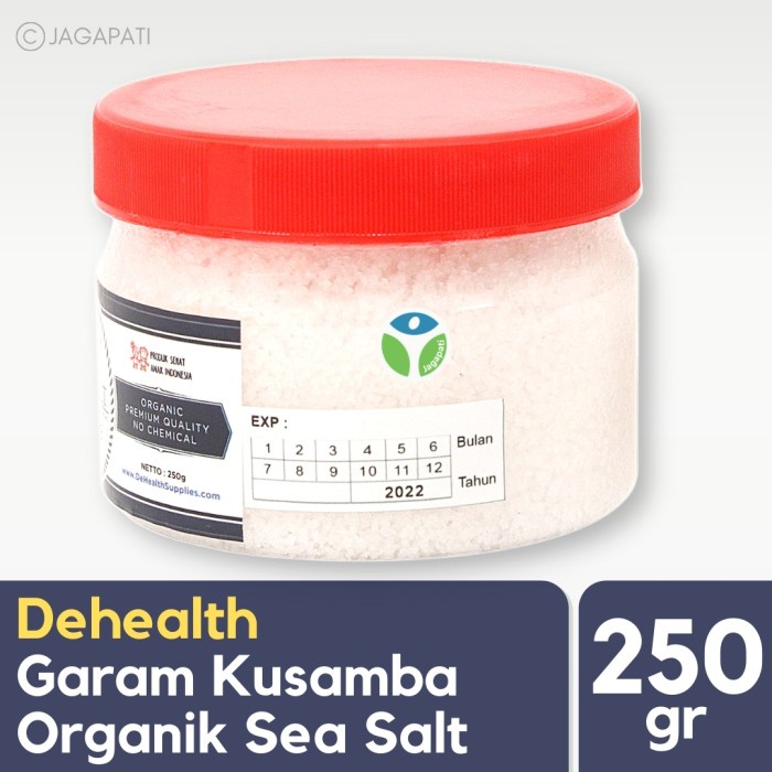 

ufd6021 Dehealth - Kusamba Sea Salt 250Gr - Garam Kesehatan - Garam Organik Fsfs201