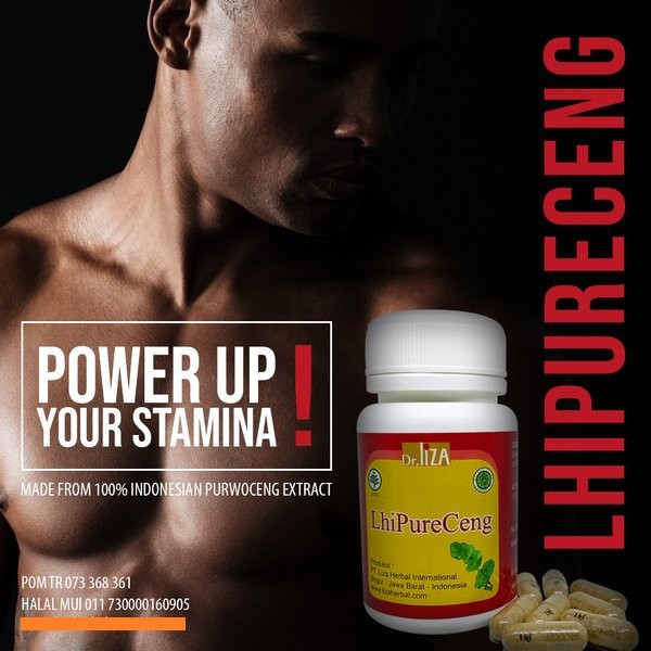 

HERBAL unt stamina pria LHIPURECENG ekstrak Akar Purwoceng