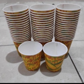 Paper Cup Jagung Papercup Cup Kertas Jagung 7 oz