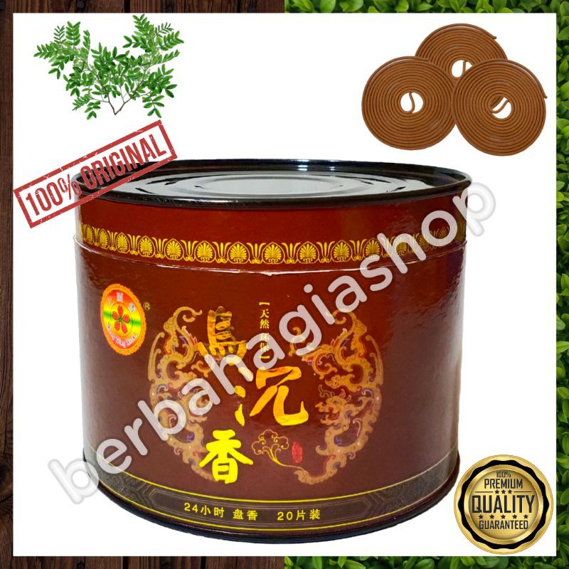 Hio Dupa Lingkar Wu Chen Wangi Obat Herbal Alami 24 Jam WuChen Premium Incense