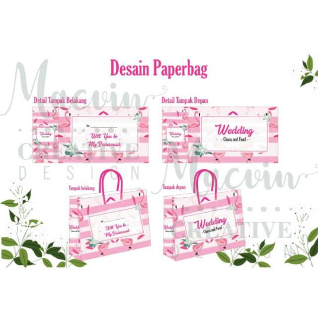 

Paperbag bridesmaid medium landscape - flaminggo pink