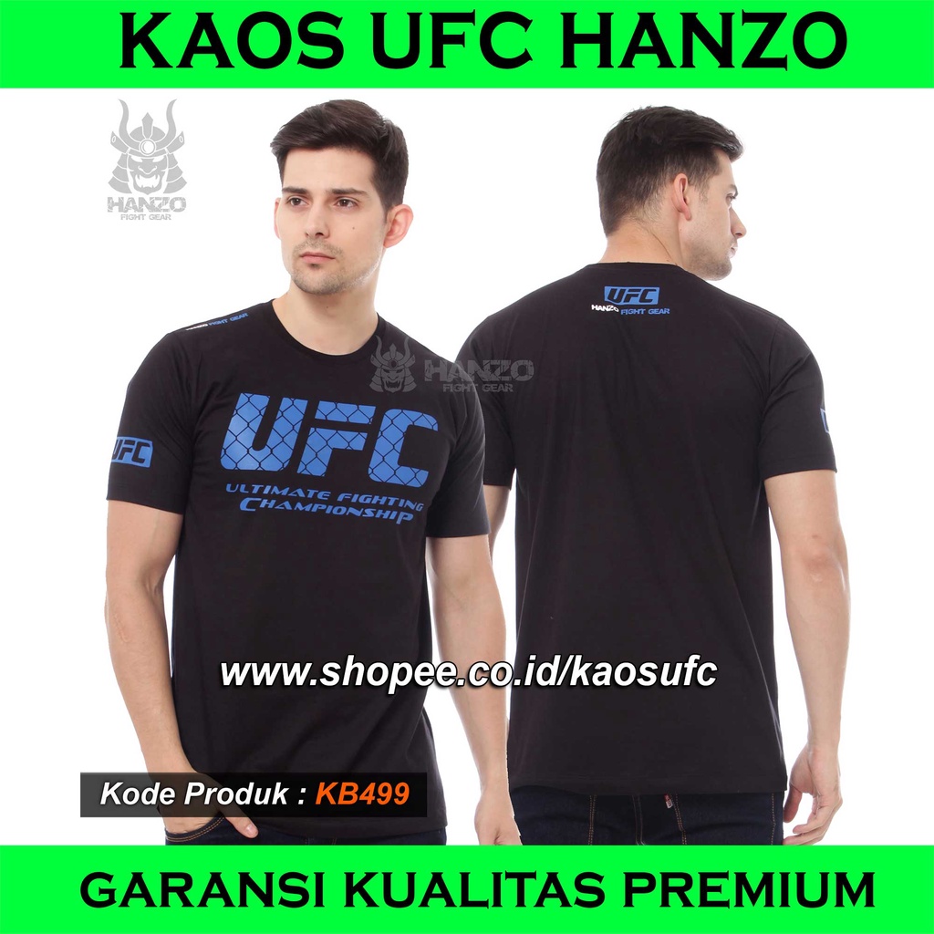 KAOS UFC, TSHIRT UFC, BAJU UFC, KAOS MMA