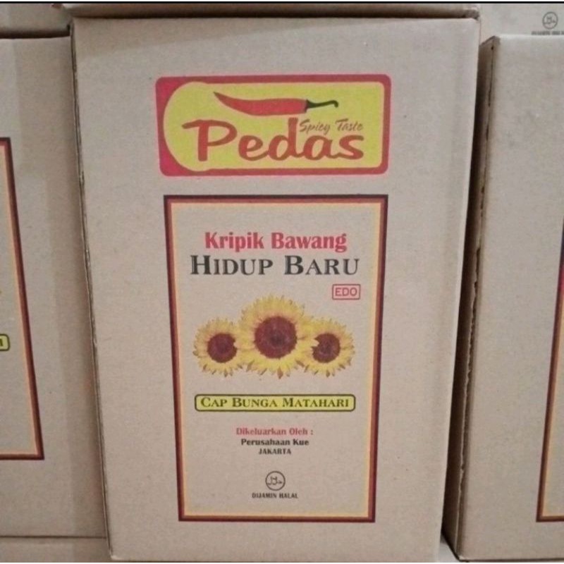Keripik Bawang HIDUP BARU (Pedas)