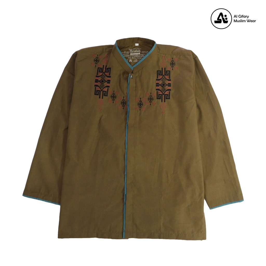 Baju Koko Casual Dewasa Lengan Panjang