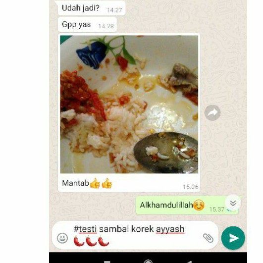 

SAMBAL KOREK AYYASH