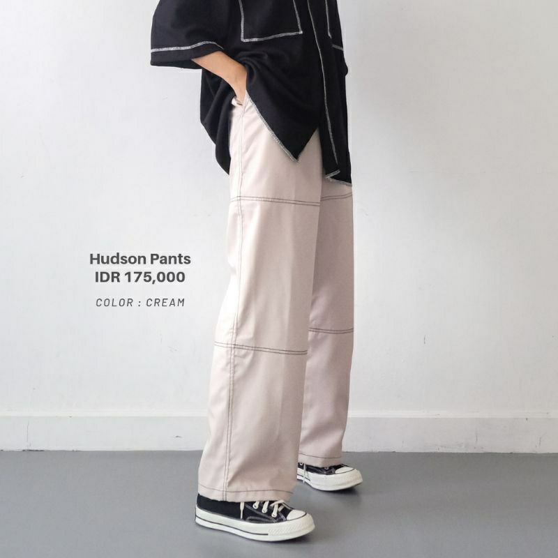 Hudson Pants | Unisex Cowok Cewek Pria Wanita