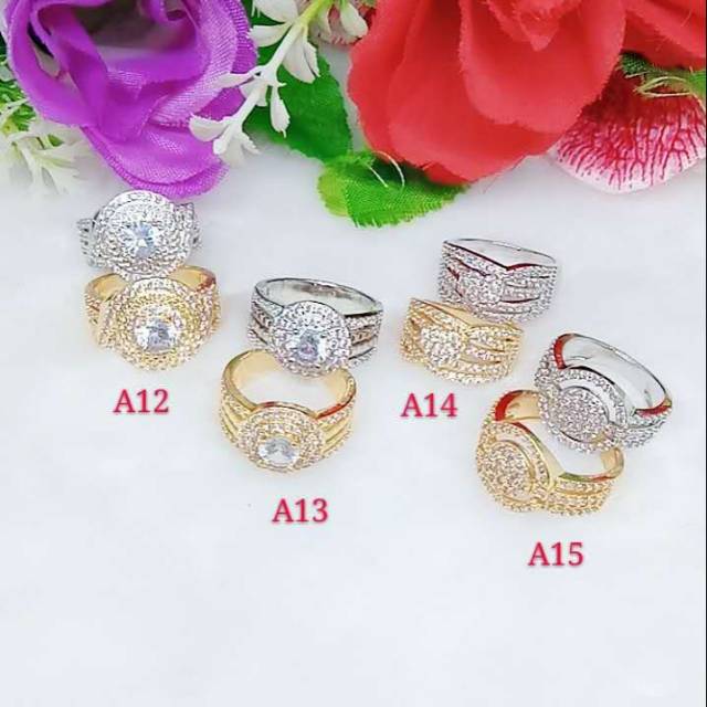 Cincin Permata A12 - 15