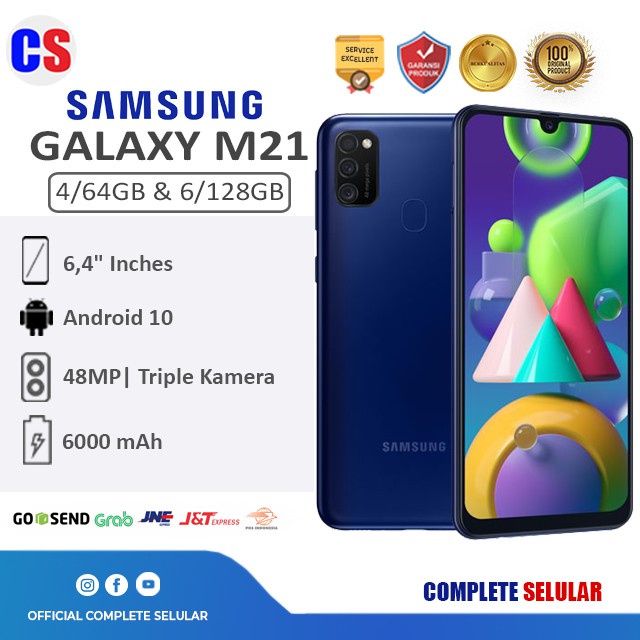 Samsung Galaxy M21 4 64 Samsung M21 4 64 Garansi Resmi Shopee Indonesia