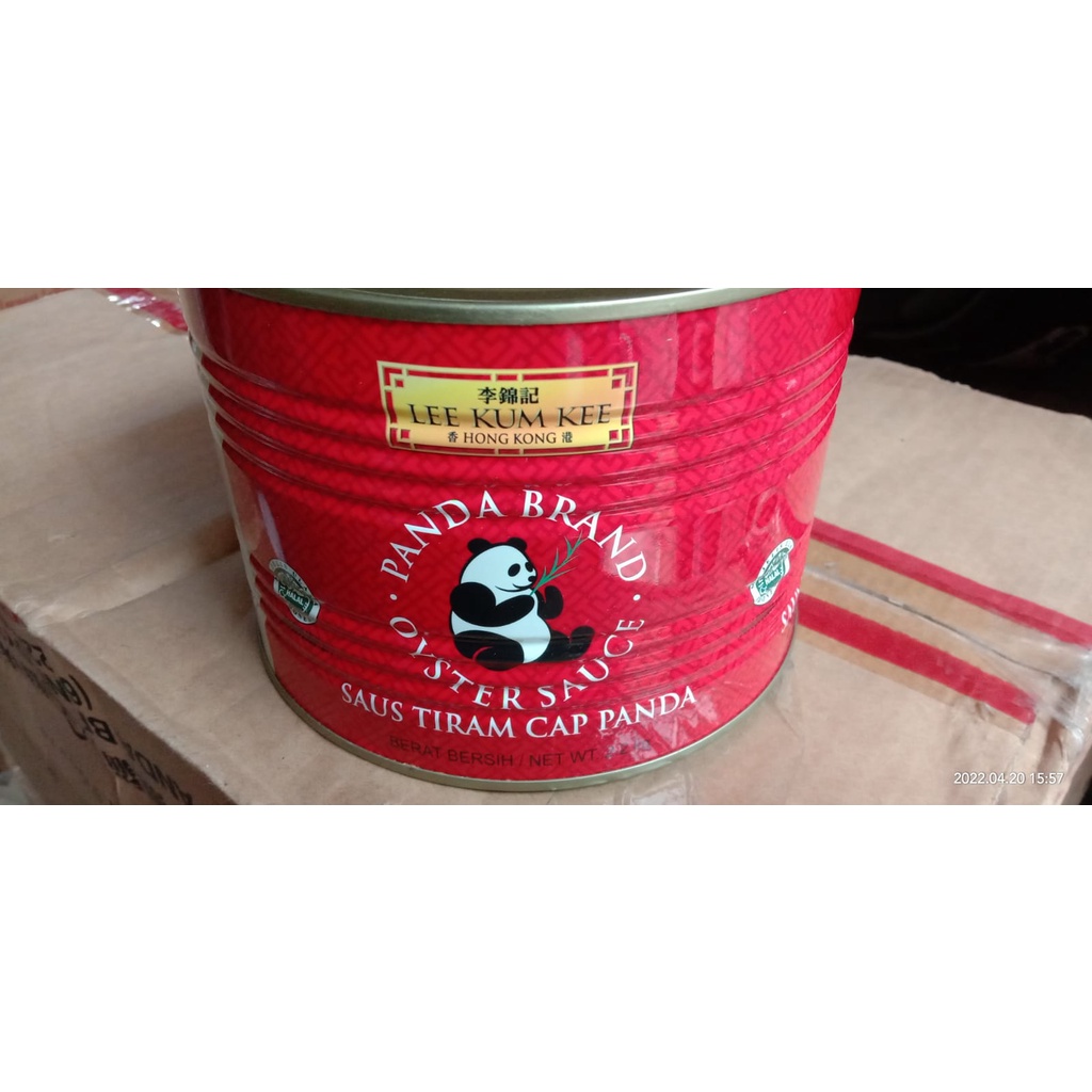 

LKK Saus Tiram Kaleng Cap Panda / Oyster Sauce / LEE KUM KEE 2,2 kg