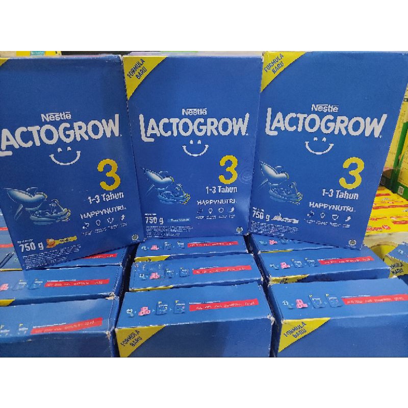 LACTOGROW 3 MADU ORIGINAL VANILA 735gr MURAH