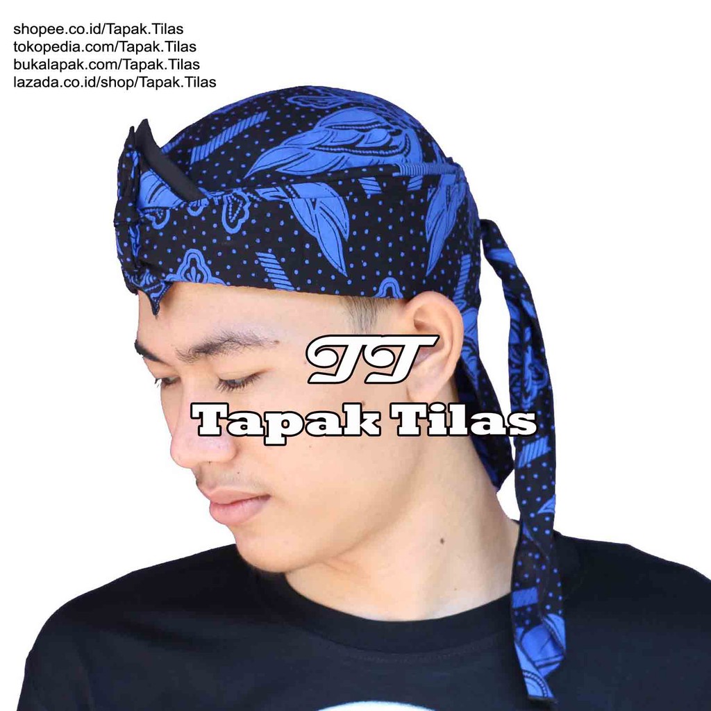 iket kepala motif Batik Baduy - Totopongan Baduy - Blangkon Baduy