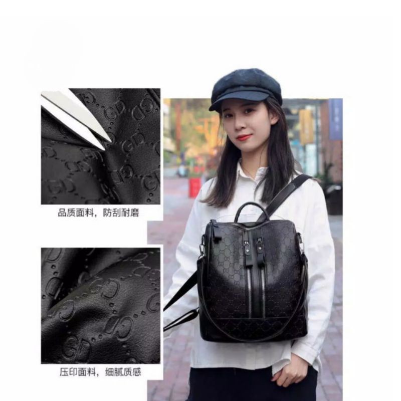 Korean Style Backpack / Tas Ransel / Tas Sekolah Kuliah Kerja Travel