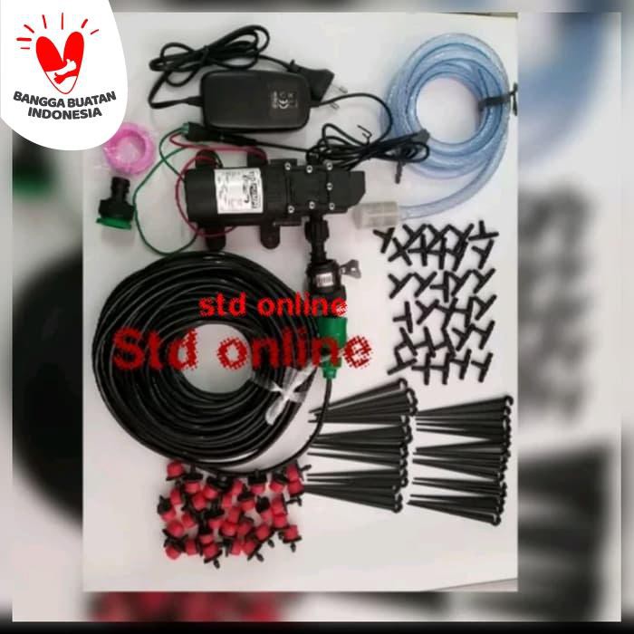 Irigasi Air | Paket Embun Uap Misting 30 Titik Nozzle Kabut Misting Embun