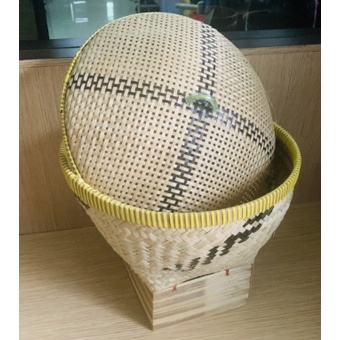 Bakul Nasi / Bakul Bambu / Tempat Nasi / Bakul Bambu Nasi Tutup Murah Bisa COD