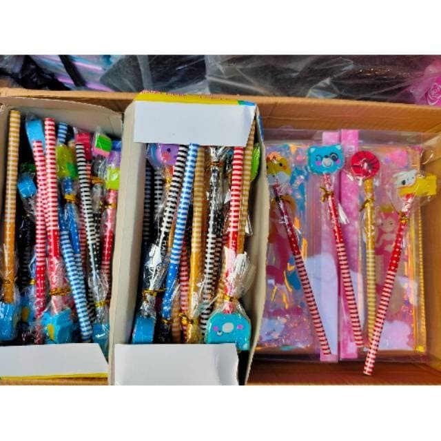 

Gaya Pensil 2B + Hapus Karakter Isi 24 Pcs Hot Sale