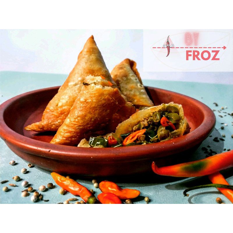 

Sambosa / samosa frozen food surabaya khas timur tengah