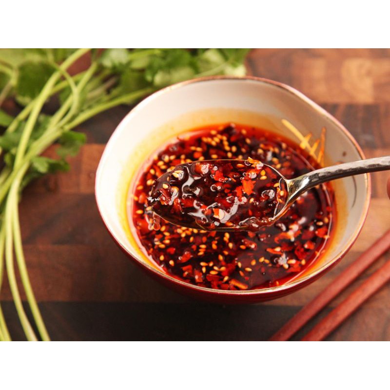 

Chili oil/sambal dimsum/saos dimsum