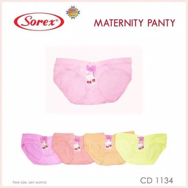 SOREX Cd Hamil Mini Sepinggul 1134 Low  Waist  Maternity Panty