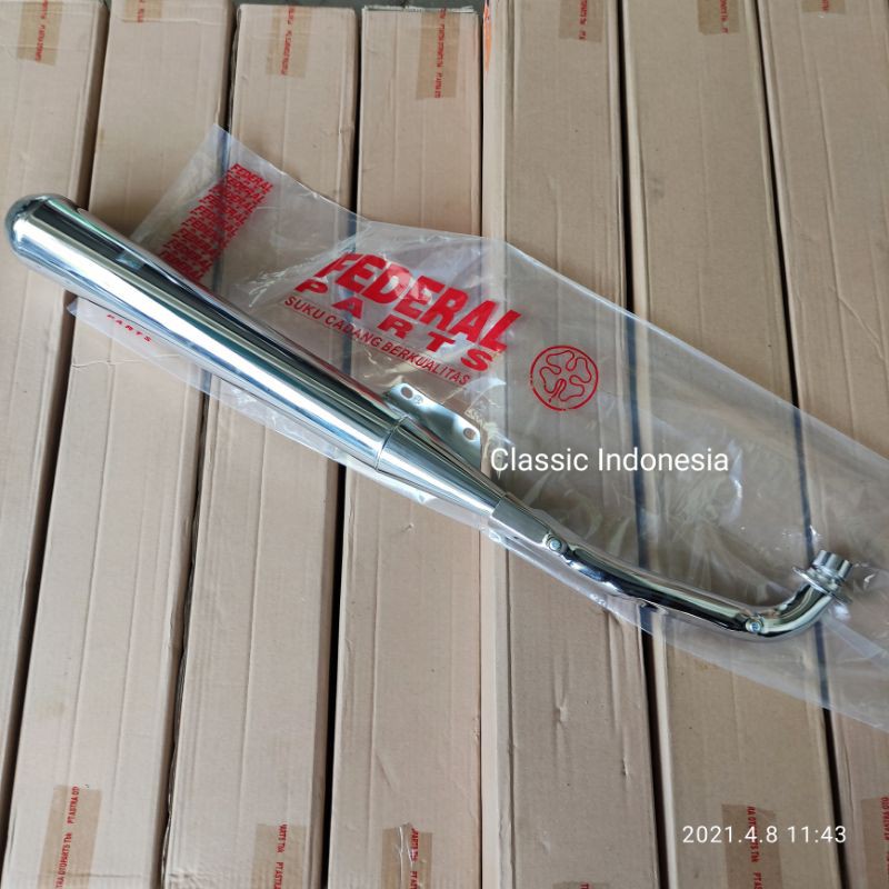 Knalpot honda astrea grand impressa legenda original Federal