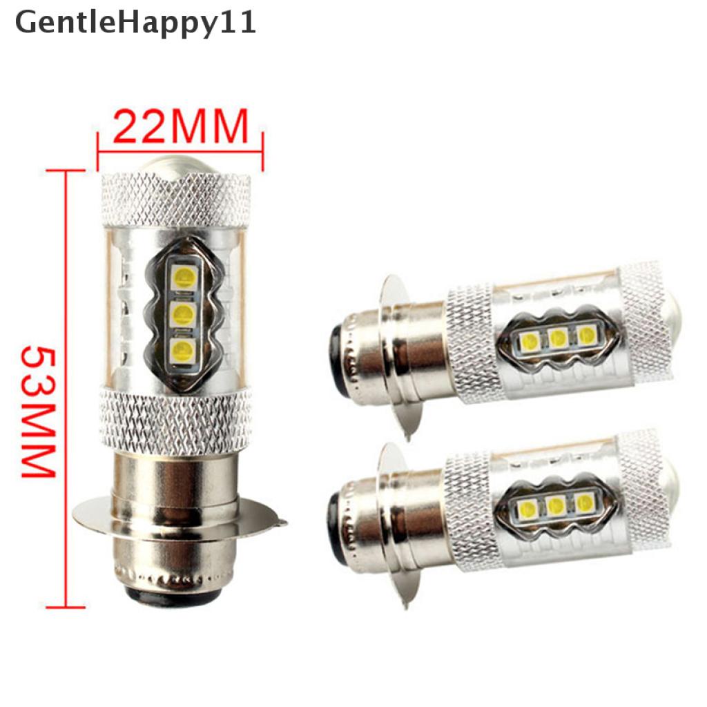 Gentlehappy H6 6000K 80W 16 Lampu Depan LED Putih Hi / Lo Untuk Motor ATV