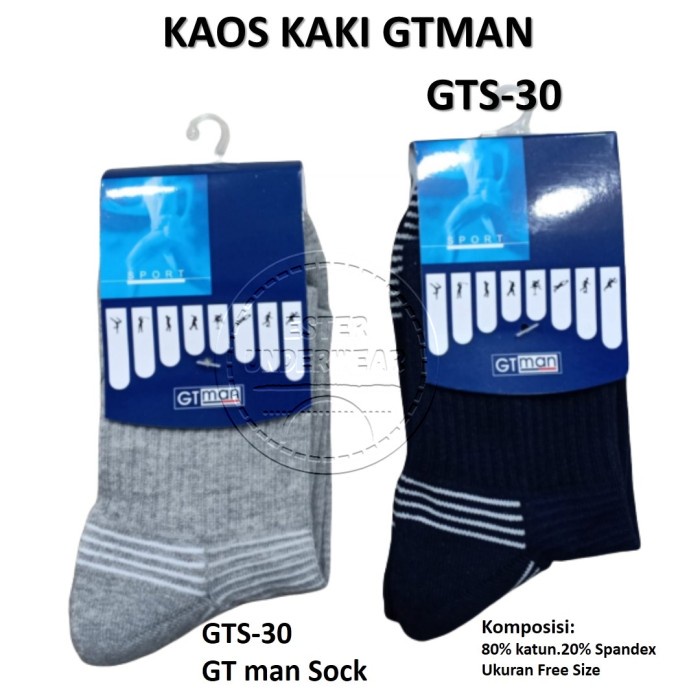 Kaos Kaki GTMAN SPORT GTS-PANJANG ISI 1Psg