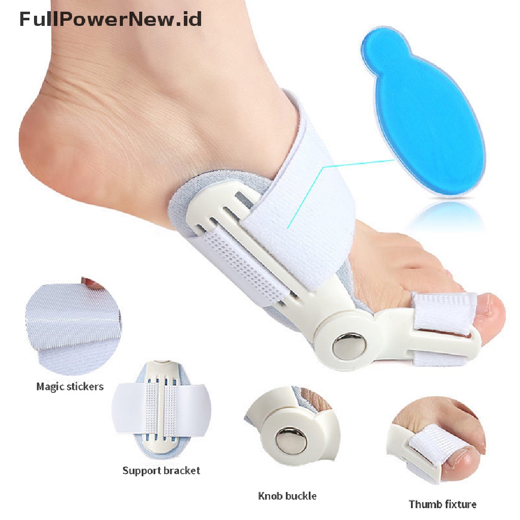 (Full) Alat Korektor / Pelurus Jari Kaki Hallux Valgus Untuk Pereda Nyeri