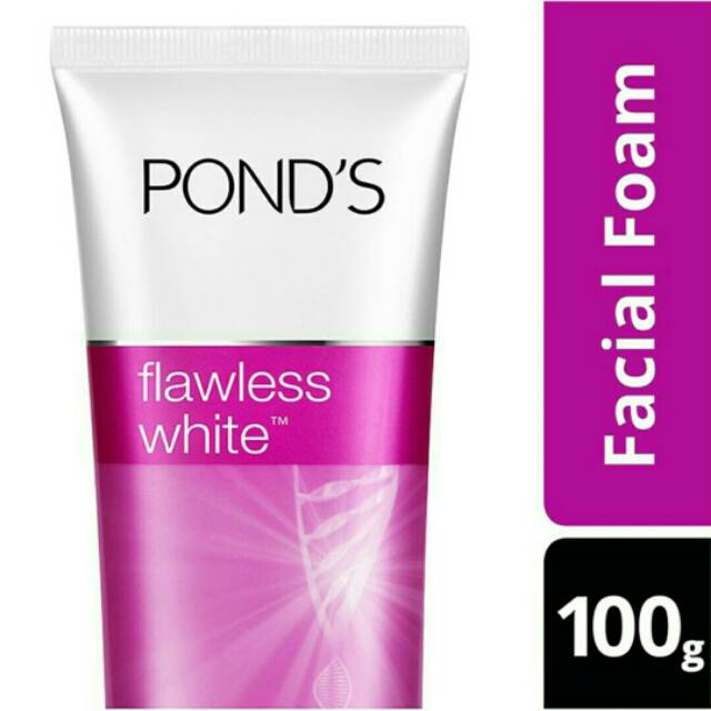 PONDS FLAWLESS WHITE FACIAL FOAM 100GR